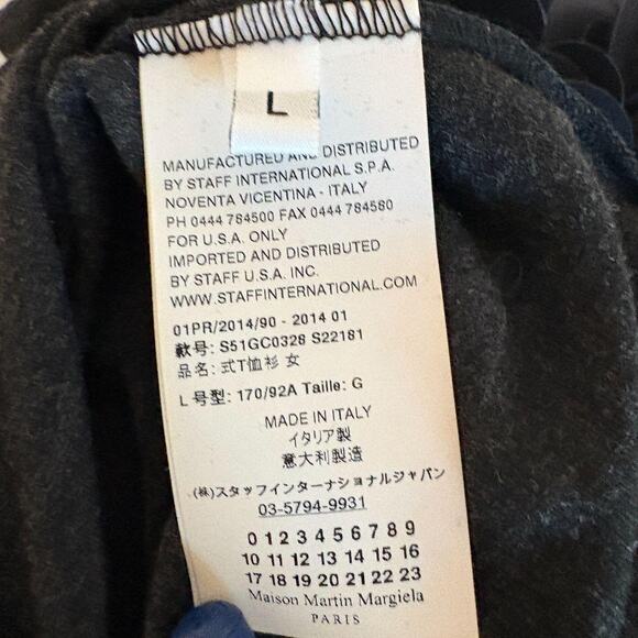 Maison Martin Margiela Mini Dress Shirt with Sequins L - Picture 6 of 8